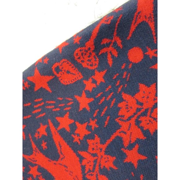 NEW Boden Winifred cotton bld knit Dress Mystical whimsy folk art print  US 6 R - Picture 10 of 16